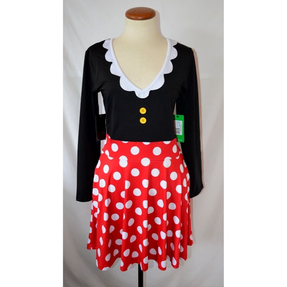 TIPSY ELVES Mouse Dress w/ Pockets Halloween Costume Women's Size Medium NEW